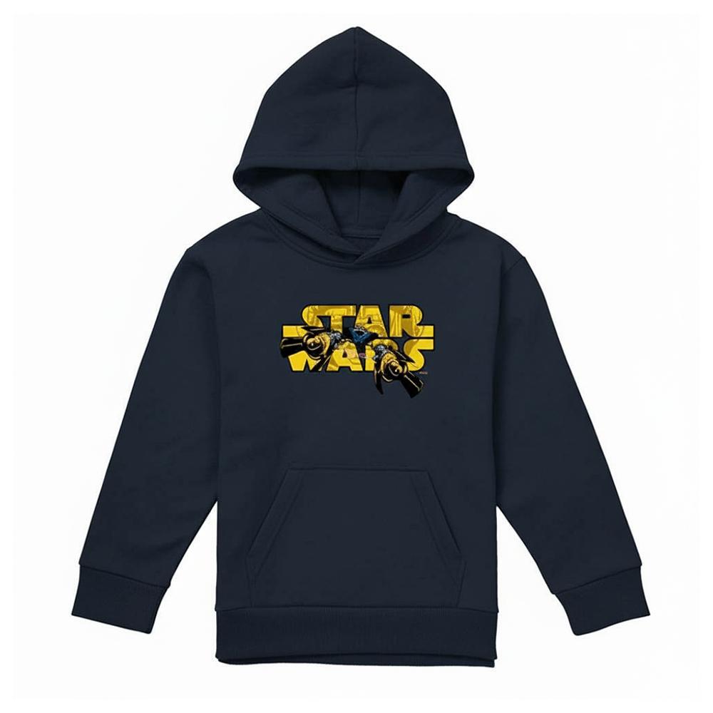 Star Wars: Episode I The Phantom Menace Childrens/Kids Pod Racing Logo Hoodie
