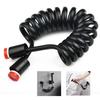 Innovative 2m Bidet Shower Hose Flexible Retractable Spring Easy To Use