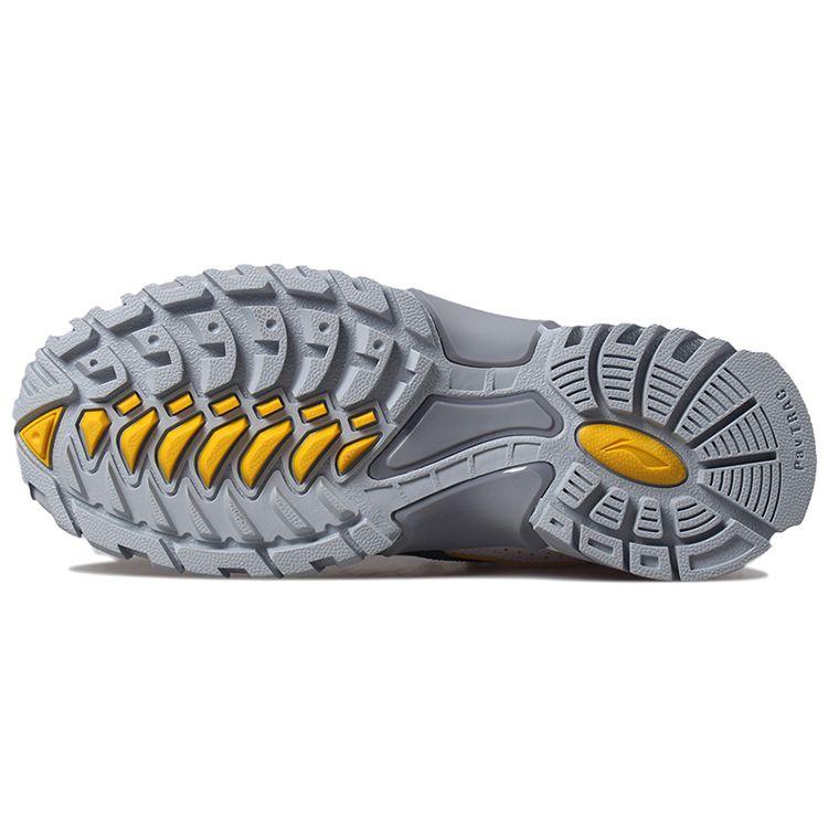 Li Ning Aurora Skywalker Ткань Синтетическая кожа ТПУ Амортизирующие Нескользящие Износостойкие Низкие Спортивные Повседневные Туфли Мужские Кроссовки AGLP089-1