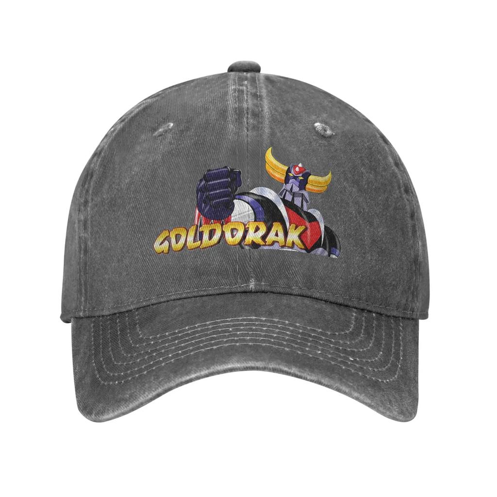Robot Goldorak Casual Baseball Cap For Women Unisex Summer Outdoor Sports Trucker Hat Fashion SunProof Baseball Caps