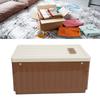 Foldable Closet   9 Grids Wardrobe Clothing Storage Bin with Lid Washable Stackable Folding Box for Pants Sweater Shirt