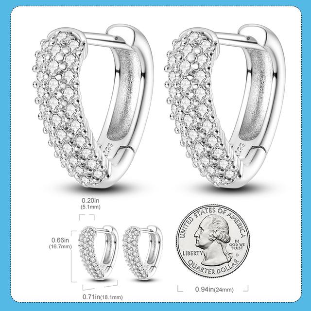 Новые цветные циркониевые перья художника, асимметричные серьги, серьги-кольца из серебра 925 пробы для подростков, ювелирные изделия для женщин