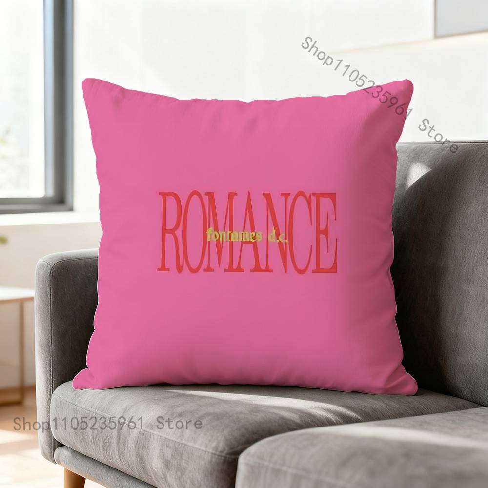 Наволочки Fontaine DC Romance для Спальни Гостиной Дивана Домашний Декор Полиэстеровая Наволочка на Подушку на Молнии