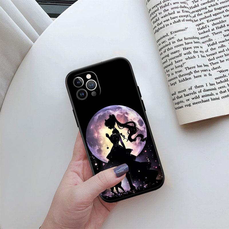 S-Sailors-wallpaper M-Moon Phone Case for Motorola Moto Edge 60 60s 70 G86 G56 G54 E14 G04S G45 G54 G64 Pro Power Neo Fusion