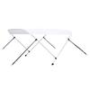 2 Bow Bimini Top White 150x120x110 cm