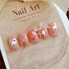 YITU Heart Nail Stickers YT4709: Exquisite, Solid Color, Adhesive-Backed Nail Art