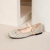 Туфли Мэри Джейн для женщин Квадратный носок Балетки Элегантные Балетки Мэри Джейн с ремешком на пряжке Удобные Накладные Повседневная обувь Женские балетки