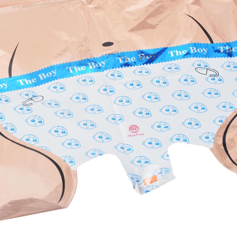 Надувной шар из алюминиевой фольги, гелиевые шары для детского душа, украшение для дня рождения