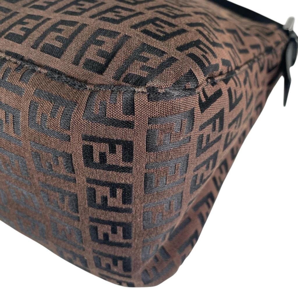 FENDI Mamma bucket Handbag Brown Women used