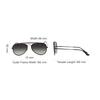 Ray-Ban Letter Logo Aviator Sunglasses Unisex sunglasses Black RB3584N1531161
