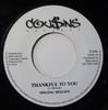 7-дюймовая пластинка SINGING MELODY Thankful To You COUD76 Couins Records UK Регги Ска Даб Б/у