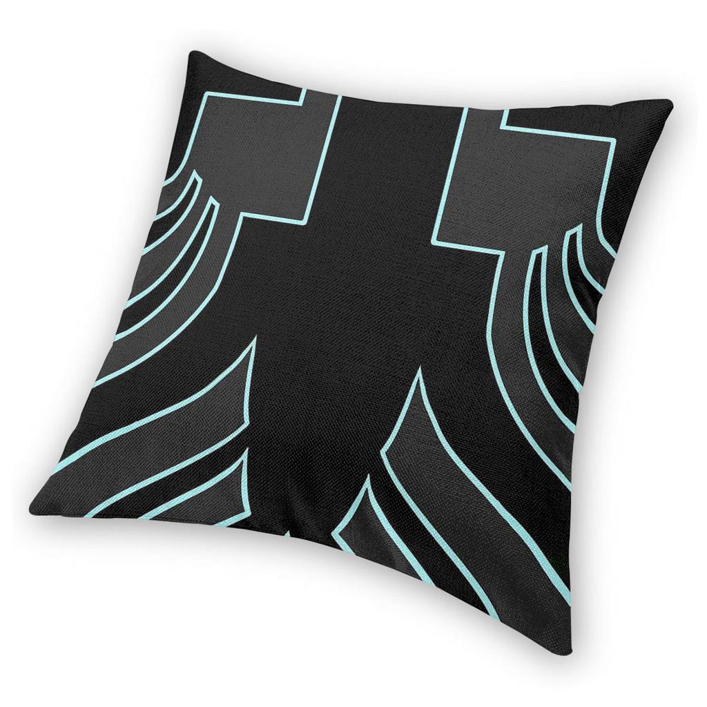 Nocturne Demi-Fiend Hitoshura Square Pillowcase Polyester Linen Velvet Printed Decor Throw Pillow Case Home Cushion Cover 45X45