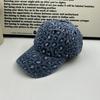 Spring and summer fashion trend leopard print print baseball cap outdoor leisure cap men's and women's youth sun protection visor