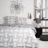 TODAY BEDDING SET - DUVET COVER 220X240 + 2 PILLOWCASES 63X63 - 100% COTTON 57 Threads - SUNSHINE 14.18