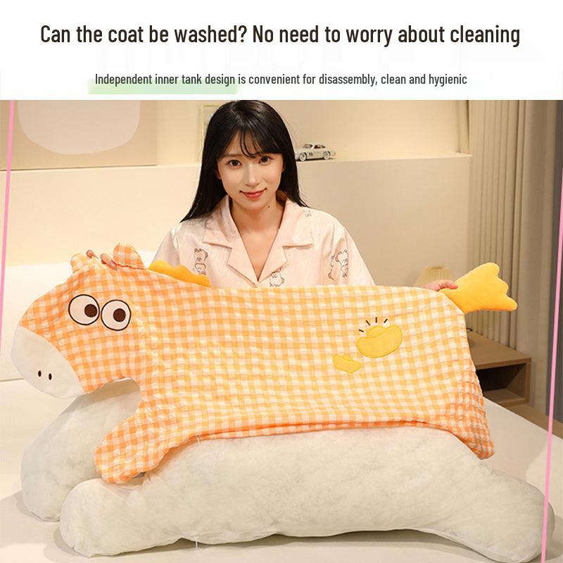 Dopamine Pony Plush Pillow - Cozy Cuddle Companion & Birthday Gift for Girls