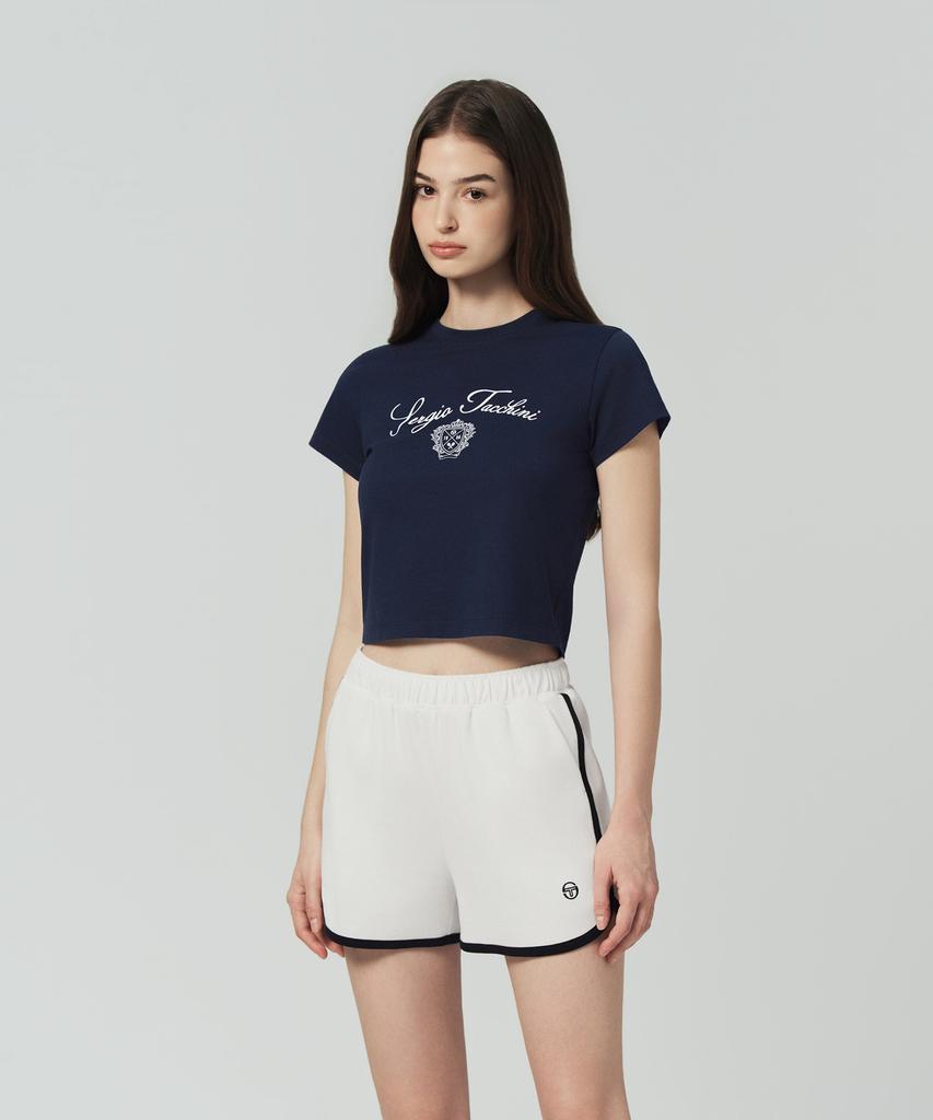 SERGIO TACCHINI W Классическая мини-футболка с графическим принтом