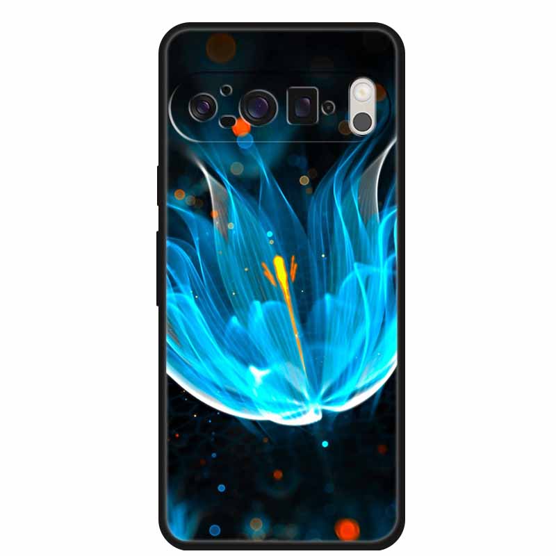 Phone Case For Google Pixel 10 Pro XL Back Cover Case Shockproof Black Silicone Soft Funda For Google Pixel 10 Pro Case 10Pro XL