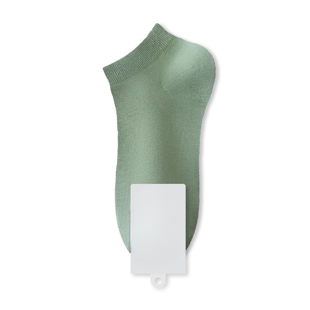 Мужские весенне-летние хлопковые спортивные влагоотводящие дезодорирующие короткие хлопковые носки