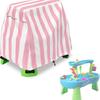 Water Table Cover with Adjustable Drawstring Waterproof UV-Resistant Easy Installation Outdoor Water Table Protective Cover