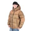 Куртка пуховик Windstopper Nuptse с капюшоном, утилитарная, размер XL, коричневая,