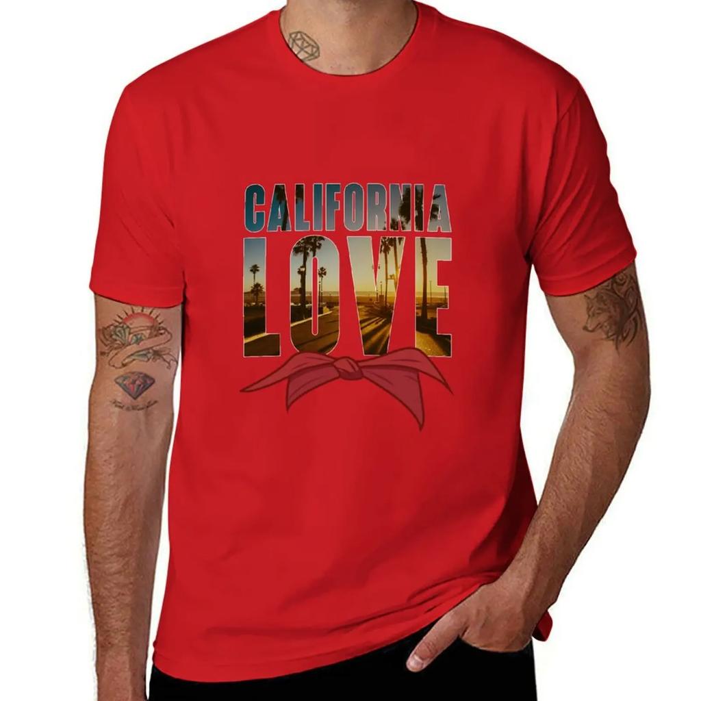 California Love- Tupac Classic Hip-Hop (COLOR) T-Shirt graphic shirts cheap stuff clothing for men
