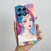 Чехол для телефона Xiaomi 14T Pro 14Tpro, мягкий силикон TPU, милый окрашенный корпус, с рисунком из мультфильма, ударопрочная защитная задняя крышка