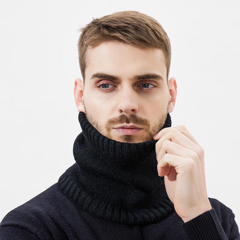 Zhen Yue Qi Унисекс Зимний Шерстяной Вязаный Шарф-снуд
