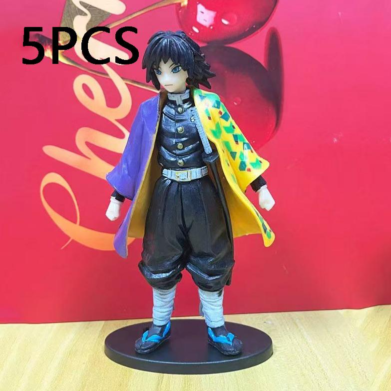 @Anime Demon Slayer Kimetsu no Yaiba Figure Kamado Tanjirou Action Figure Agatsuma Zenitsu Nezuko Warrior PVC Model Toys**
