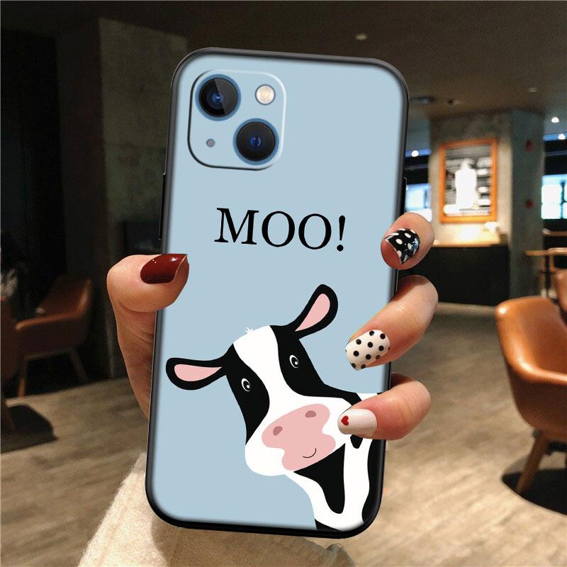 Мультяшная Корова Новый Высококачественный Чехол для Телефона для Redmi Note 10 11 12 Pro Max 10S 10C 10T 11A 11S 12S 12C
