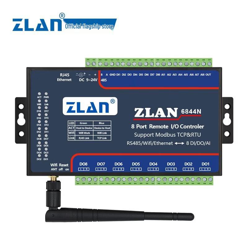 ZLAN ZLAN6844N Удаленный IO-контроллер