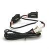 Автомобильное USB-зарядное устройство для VW Golf 6 Jetta 5 MK5 Scirocco 2006-2012 PD Quick Charge QC3.0, кнопка автомобильного адаптера для зарядки телефона
