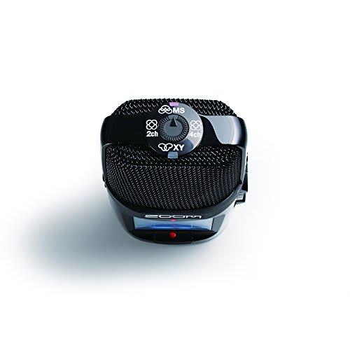 ZOOM H2n Handy Recorder, Black, Lightweight and Compact, Freestanding, with USB Microphone, MS Stereo Microphone, XY Stereo Microphone, Linear PCM Rec