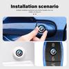 wzcr7 For BMW 14mm Car Key Emblem Auto Control Keychain Sticker Decoration Accessories X3 X5 M5 M3 E46 E90 E60 F10 E39 F30 E36 G30 E87