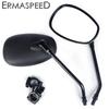 Universal 10MM Motorcycle Rear View Side Mirrors Black For Z900 Z800 Z750 Mt09 Mt07 Cb650r Cb500x Motorcycle Mirrors