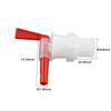 Bottling Bucket Plastic Tap, Replacement Fermentation Barrel Bottling Spigot for Homebrew Wine Making Beer Faucet