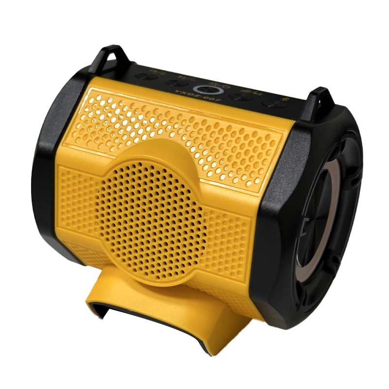 Bluetooth-динамик для литий-ионных аккумуляторов DeWalt 18 В 20 В, беспроводной BT5.3 и USB-аудиоисточник, TWS-сопряжение, домашняя вечеринка, уличный динамик