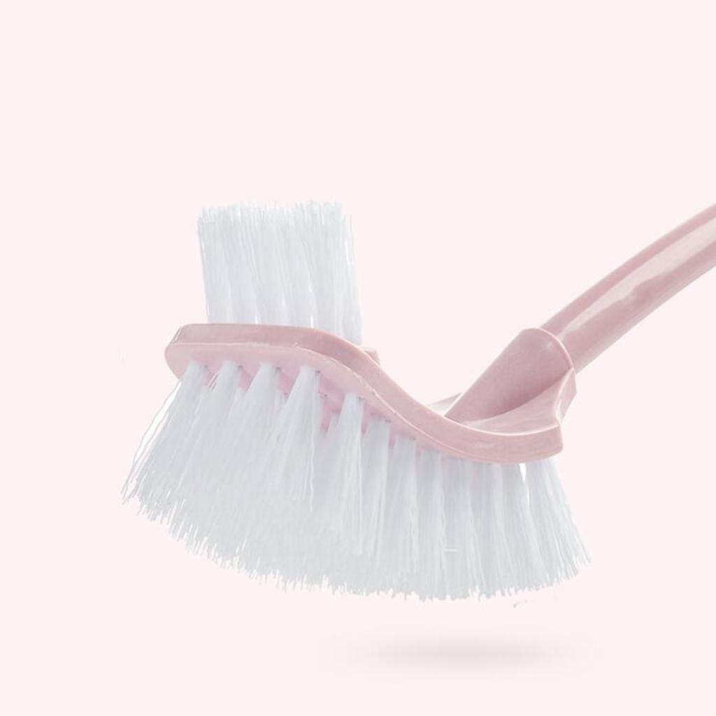 Long Double-sided Brush Decontamination Handle Toilet Tool Accessories