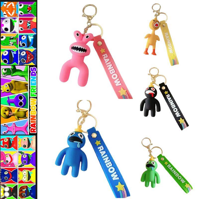 Силиконовый брелок Roblox Rainbow Friends – Подвеска на сумку Детский рождественский подарок