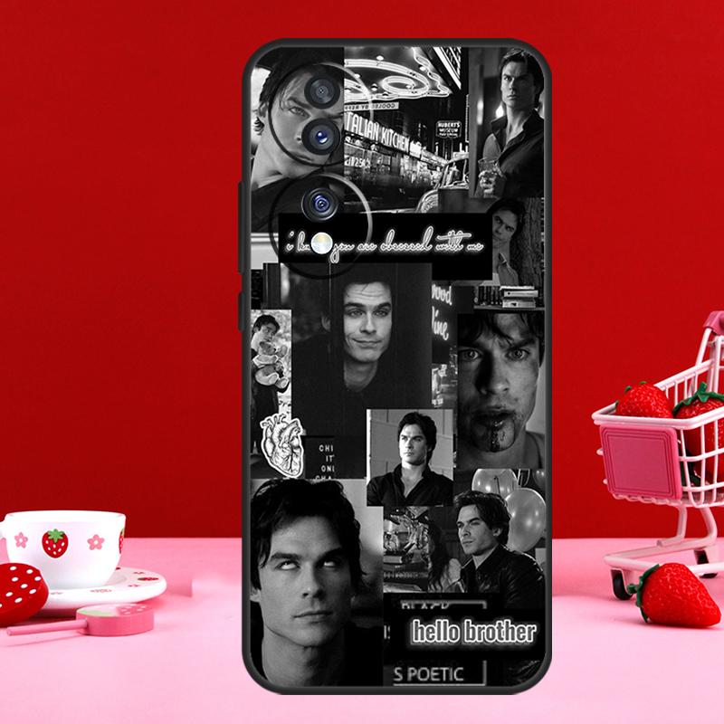 Деймон Сальваторе Дневники Вампира Для Honor Magic 6 Pro 5 Lite 50 70 90 Чехол Для Honor X8a X9a X7 X8 X9 X6a X7a X8b X9b Обложка