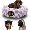 Dachshund Tunnel Bed Dog Tunnel Bed for Indoor Cat and Dog with Washable Cushion for Dachshund Dog