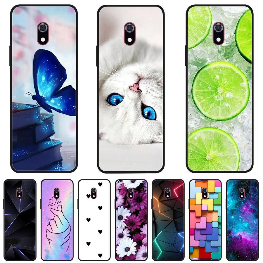 For Xiaomi mi Qin F22 Pro Case Soft Black Silicone Bumper Butterfly Painted Phone Cover for Qin F22 Pro Cases QinF22 Pro Fundas