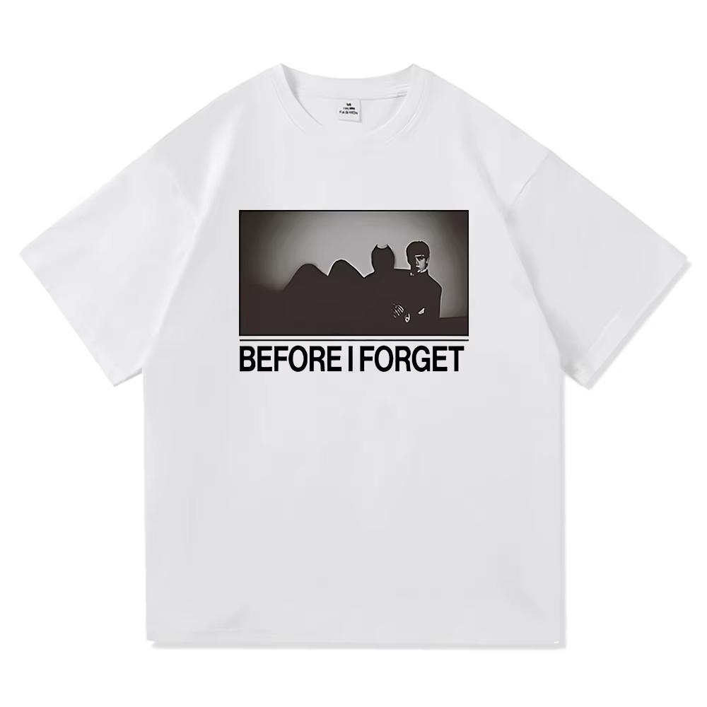 Футболка The Kid Laroi Before I Forget 2026 Новый Альбом Мужская Женская Одежда Харадзюку Высококачественные Топы Чистый Хлопок Футболки Винтажные