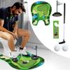 Funny Toilet Golf Game Creative Golf Club Practice Ball Golf Sport Set Children's Toy