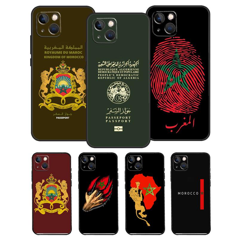 Morocco Flag Coat Of Arms For Honor Magic 5 6 7 8 Pro Case For Honor 200 400 70 90 Lite X8c X8b X9a X9b X9c X9d Win RT