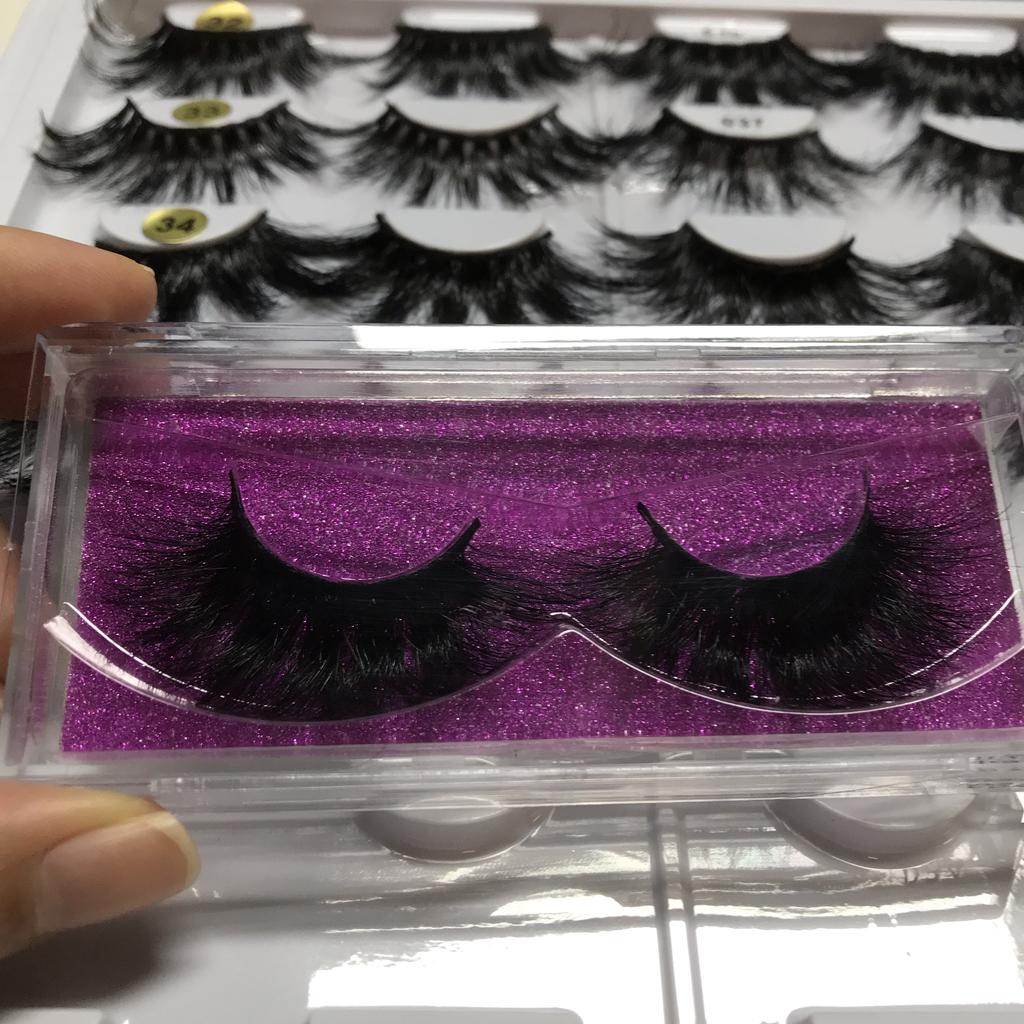 100% Real Mink Free Custom Sample 3d Mink Lashes Eyelashes Vendor Cruelty Lashes