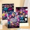 Новейшая 56-страничная книжка-картинки K-Pop Охотники на демонов Аниме Периферия Линейный рисунок Раскраска Детский альбом Раскрашивание Рисование 24*17см
