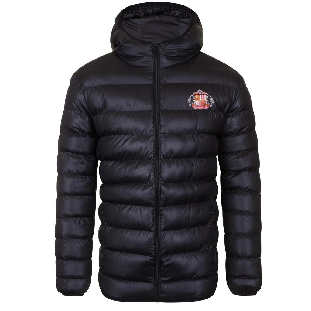 Sunderland AFC Mens Crest Quilted Jacket