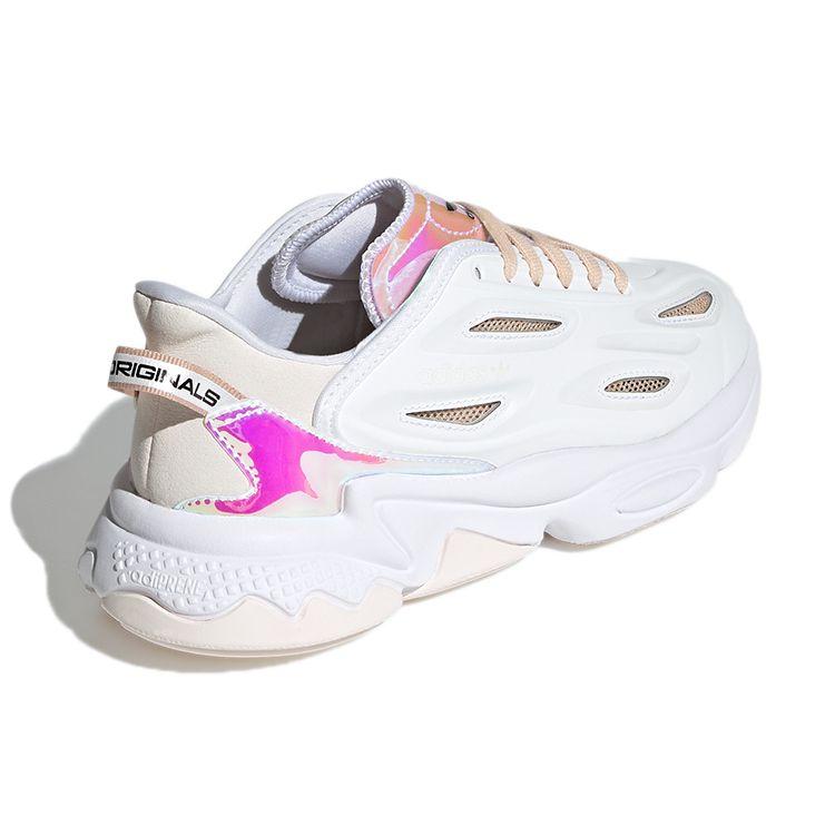 Adidas Ozweego Celox белые переливающиеся женские кроссовки обувь-белый Halo-синий GX2957