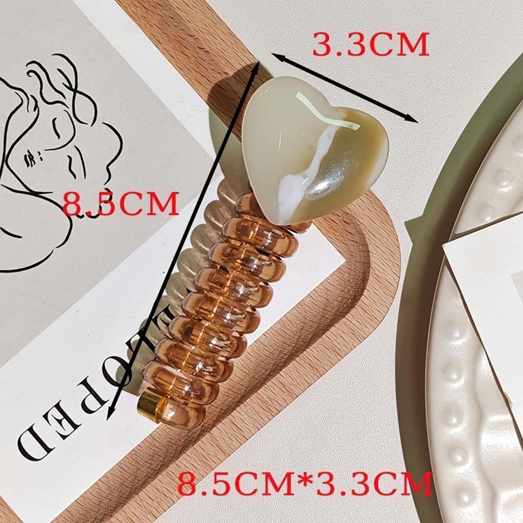 4PCS heart-shaped thread hair bands, decorative hair ties for half-up hairstyles in daily life, suitable for various hair types