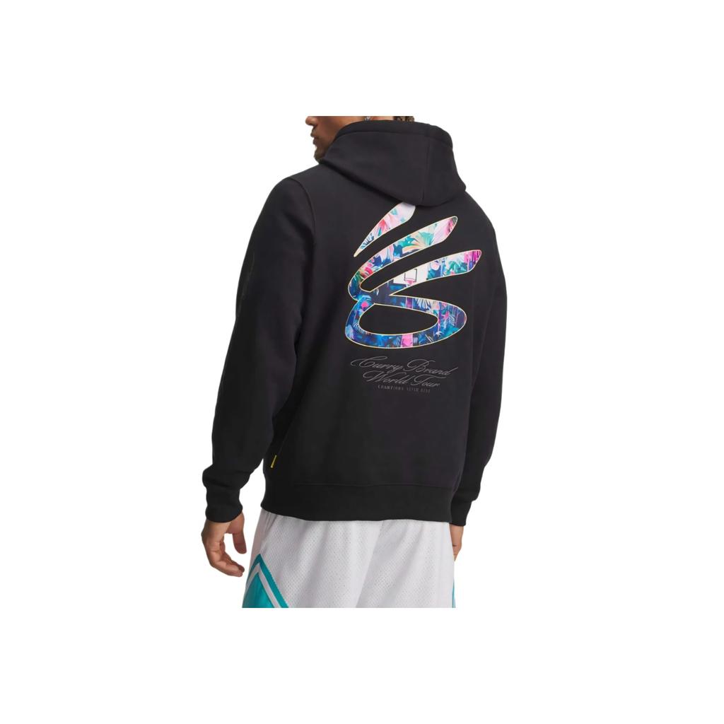 Under Armour Толстовка с капюшоном с логотипом и карманом серии Curry Asia Tour, удобная толстовка с длинным рукавом для мужчин 6013061-001